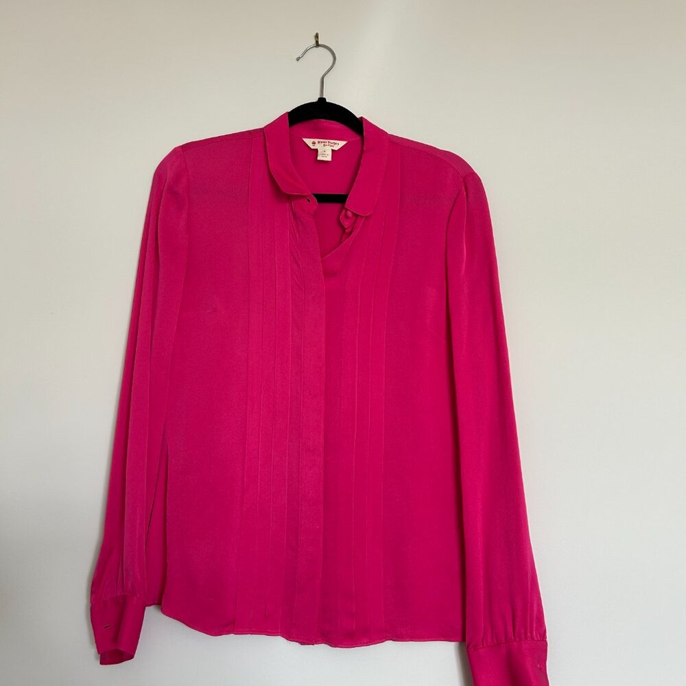 Brooks Brothers Red Fleece Women's Blouse Pink Size 4